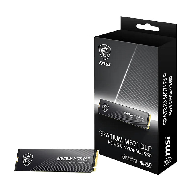 SSD të Brendshme MSI Spatium M571 (M.2 2280) / PCIe Gen5 x4 NVMe / M.2 4TB - 1