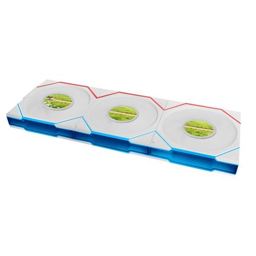 Ftohës për Kasë Lian Li UNI FAN TL LCD FLEX / 120mm / 350-1900 RPM / LCD / ARGB / PWM / 3-Pack – Bardhë - 1