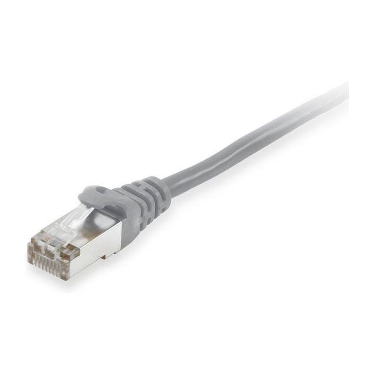 Kabllo për Rrjet Equip Patch Cable Cat6 S/FTP / 2xRJ45 / 3.00m / Gri / LSZH – Polybag - 2