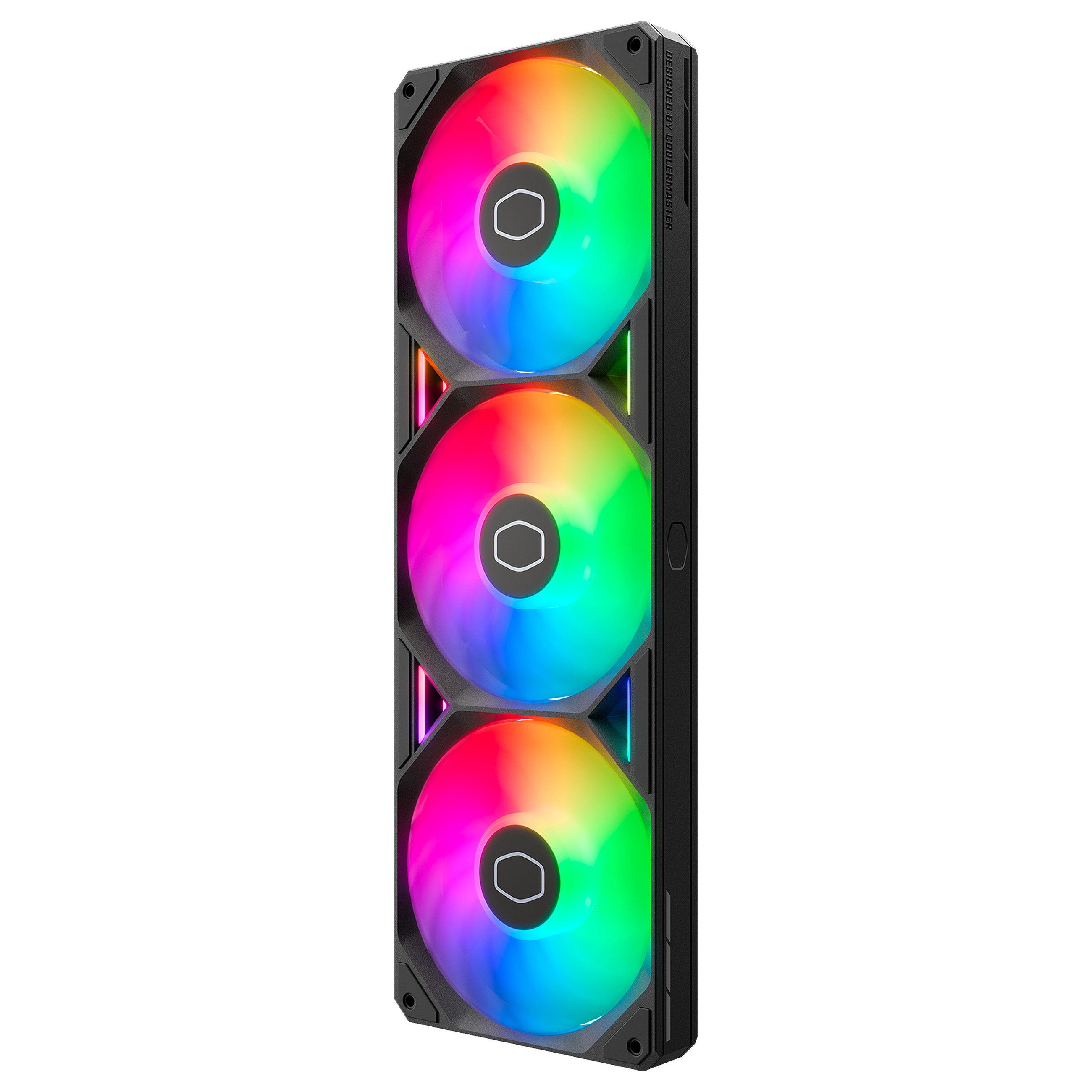 Ftohës për Kasë Cooler Master SickleFlow Edge / 360mm / 690-2500 RPM / ARGB / PWM – Zezë - 3