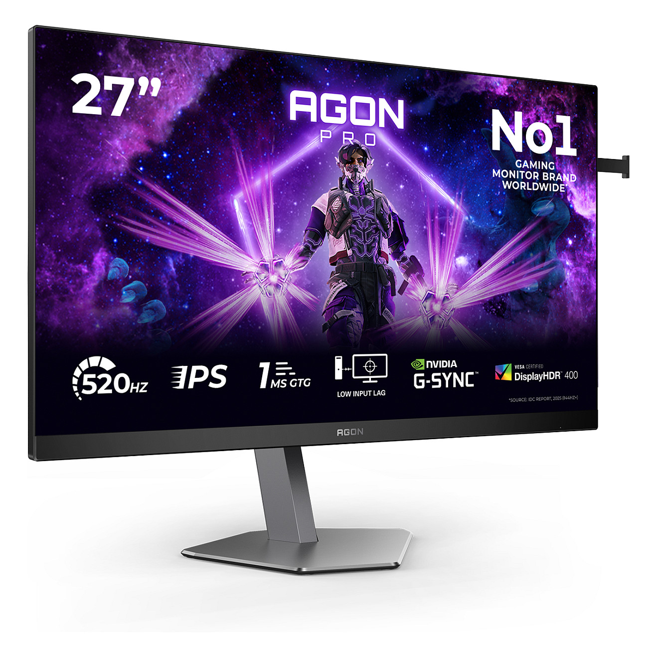 Monitor AGON AG276FK / 27″ / FHD / IPS LCD / 16:9 / 520 Hz / 0.5ms / HDMI + DP / E zezë - 22
