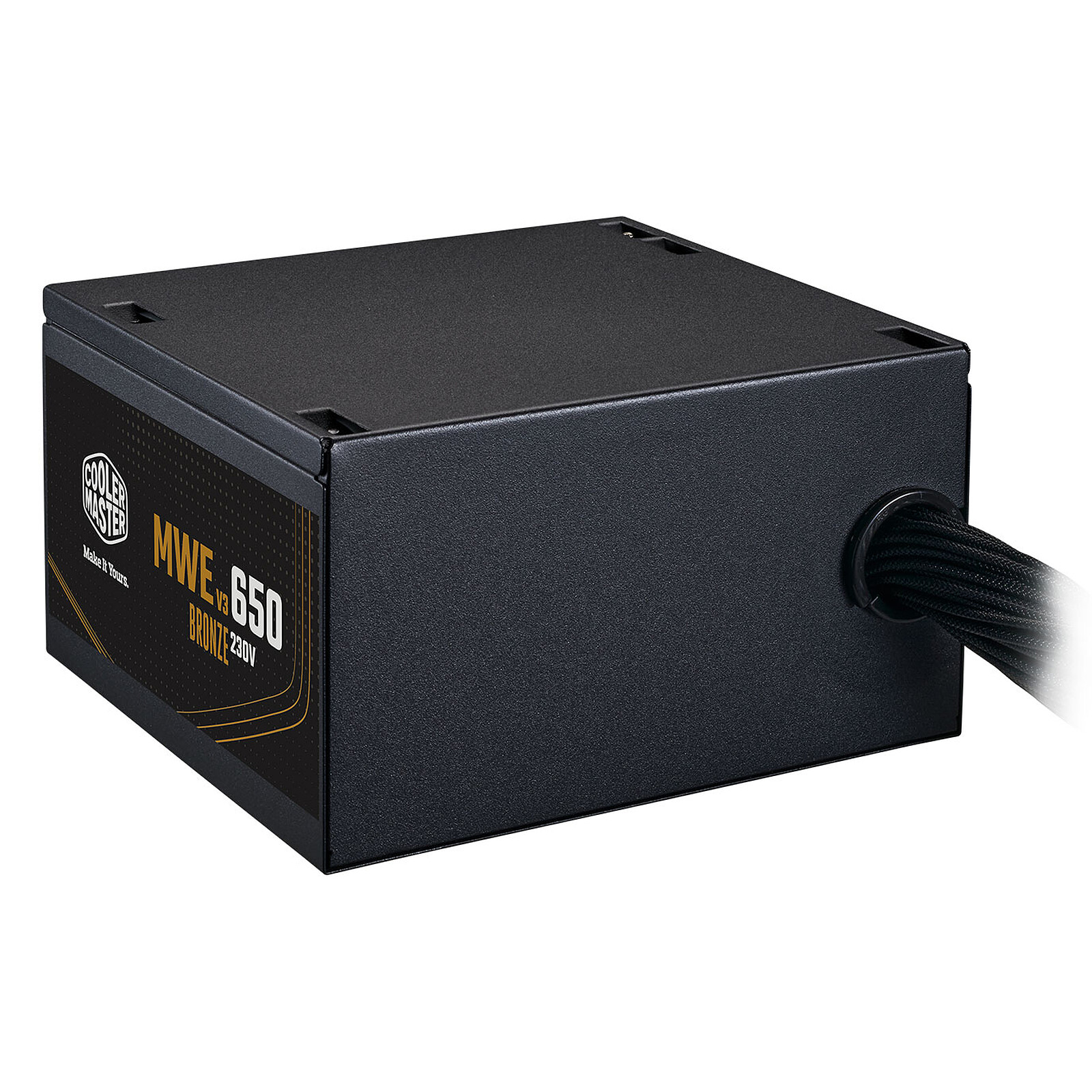 Furnizues Energjie Cooler Master MWE Gold V3 ATX 3.1 Non-Modular / 650W / ATX 3.1 / 80 PLUS Gold / Non-Modular - Zezë - 3