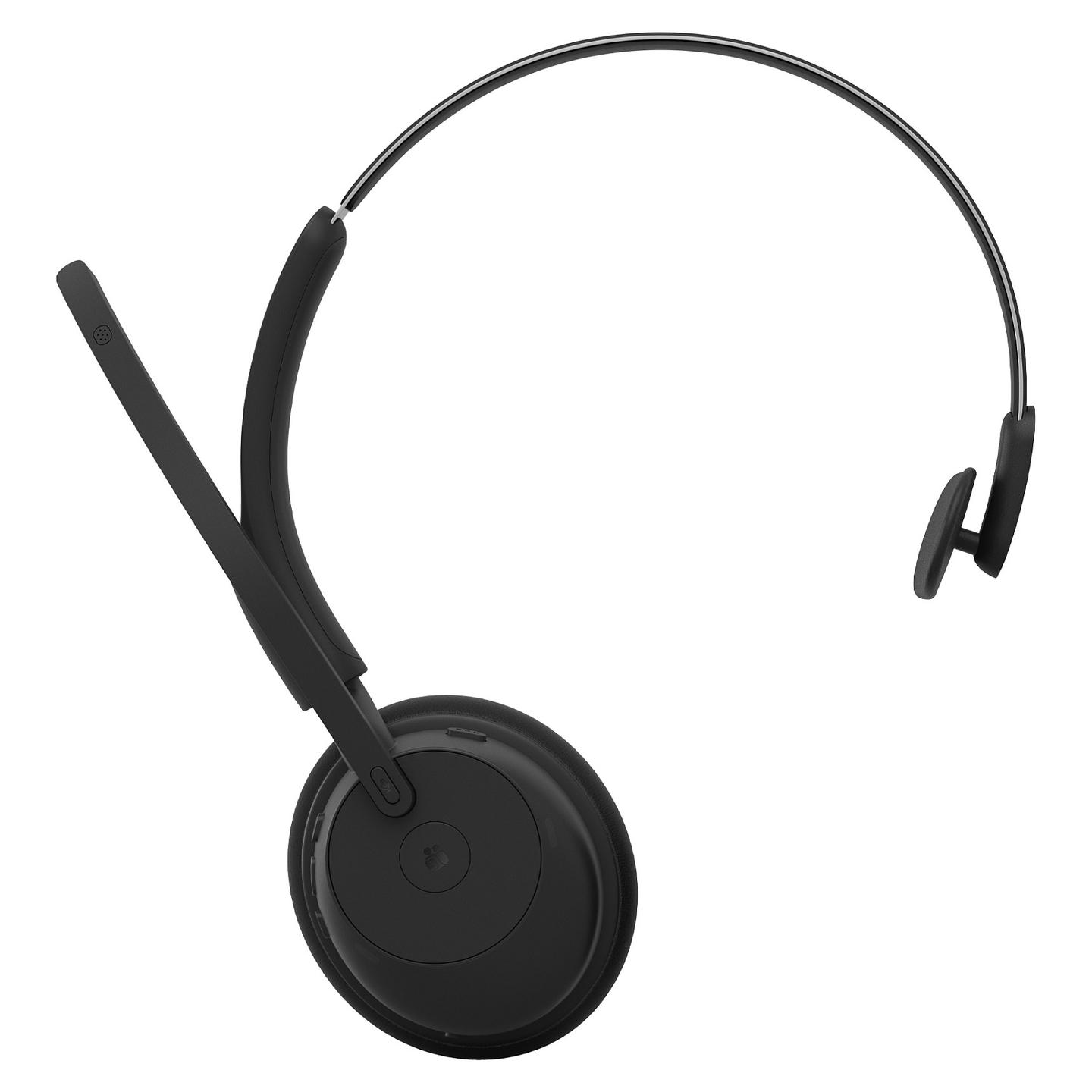 Kufje pa kabllo Jabra Evolve3 45 MS Mono / Link 390a / USB-A / Microsoft Teams / Charging Stand - Zezë - 4
