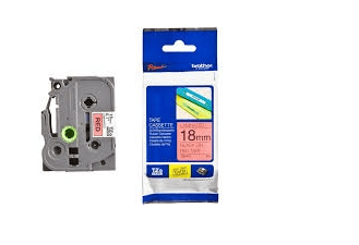 Shirit për Printer 3D Brother Colour Ribbon TZE-441 / TZE441 - Zezë mbi Kuqe - 2
