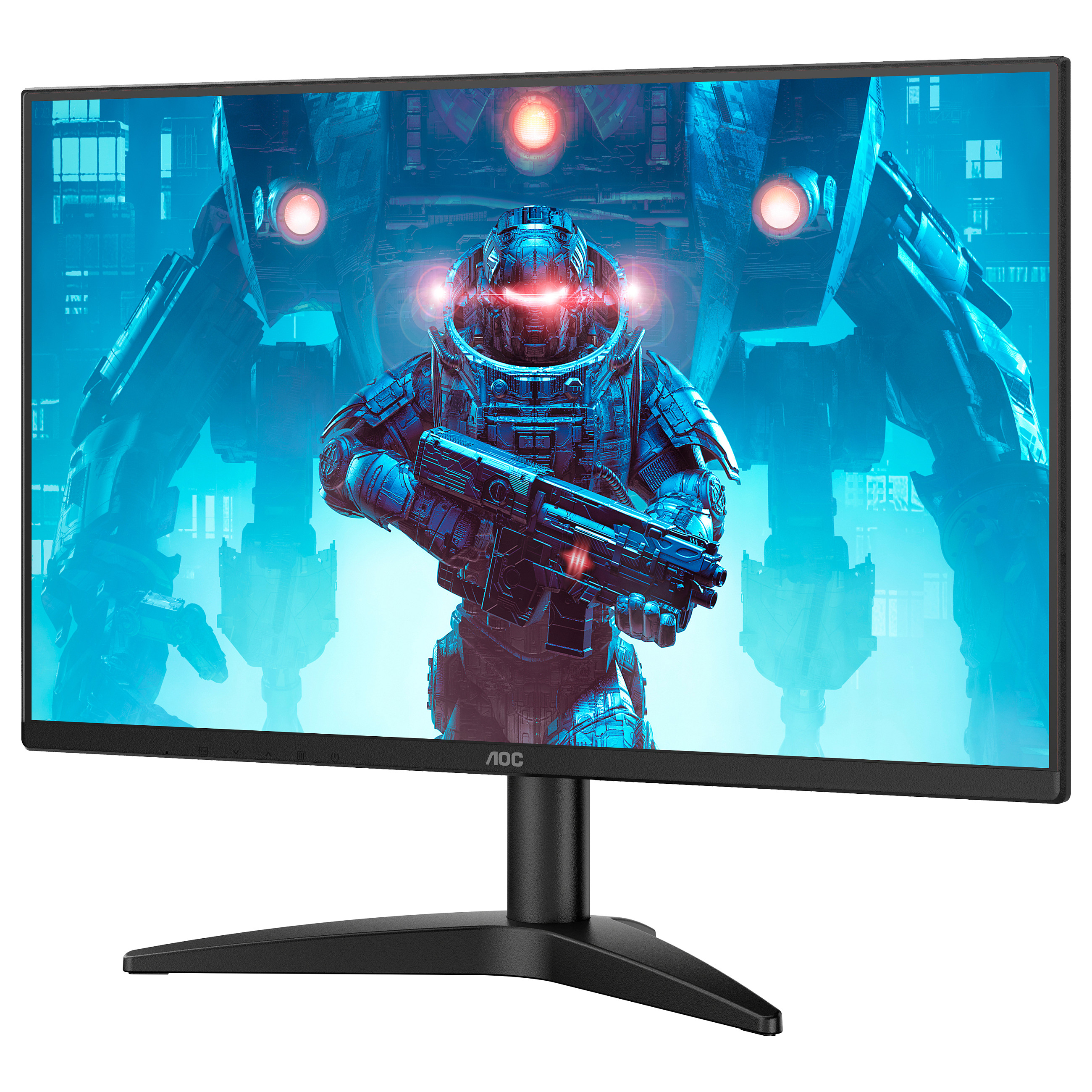 Monitor Gaming AOC Q24B36X / 23.8"/ Quad HD IPS / LED / 144Hz / 4ms / HDMI+DP - Zezë - 6