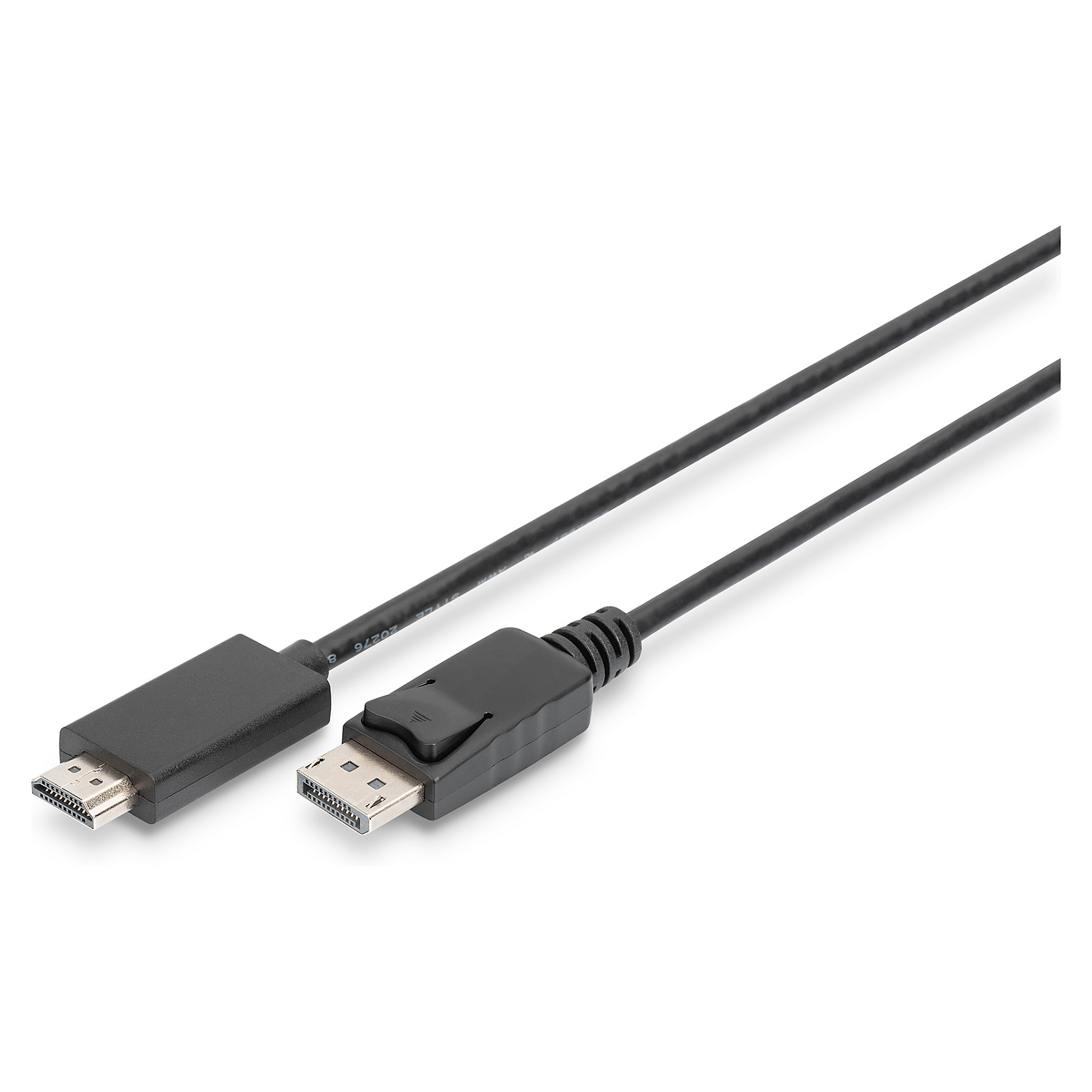 Kabllo DisplayPort Digitus / DisplayPort në HDMI (ST-ST) / 2m / 4K / 60Hz / e zezë - 1