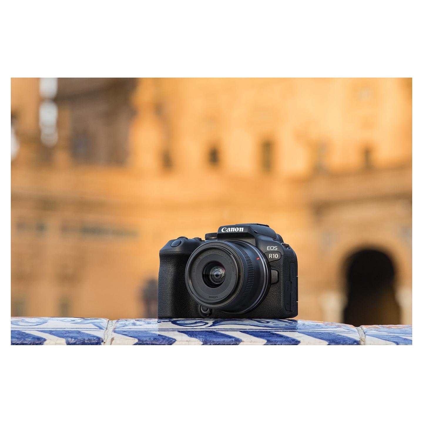 Kamerë Digjitale Canon EOS R10, Mirrorless, APS-C 24.2MP, 4K, RF Mount, Wi-Fi, Bluetooth - Zezë - 8