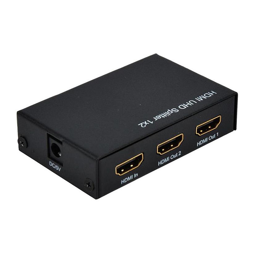 Splitter HDMI ROLINE 14013585, 1 në 2, 4K, 60 Hz – Zezë