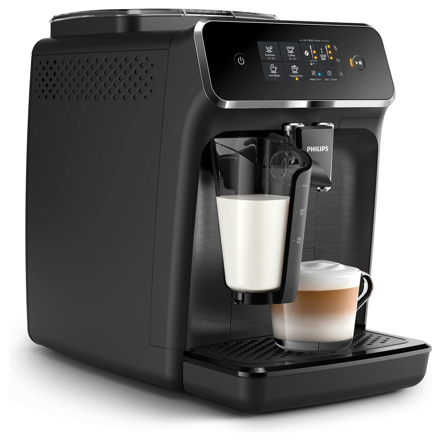 Aparat për Kafe Philips Series 2200 EP2230/10, 1.8L, 1500W, 15 bar, LatteGo - Zezë - 3
