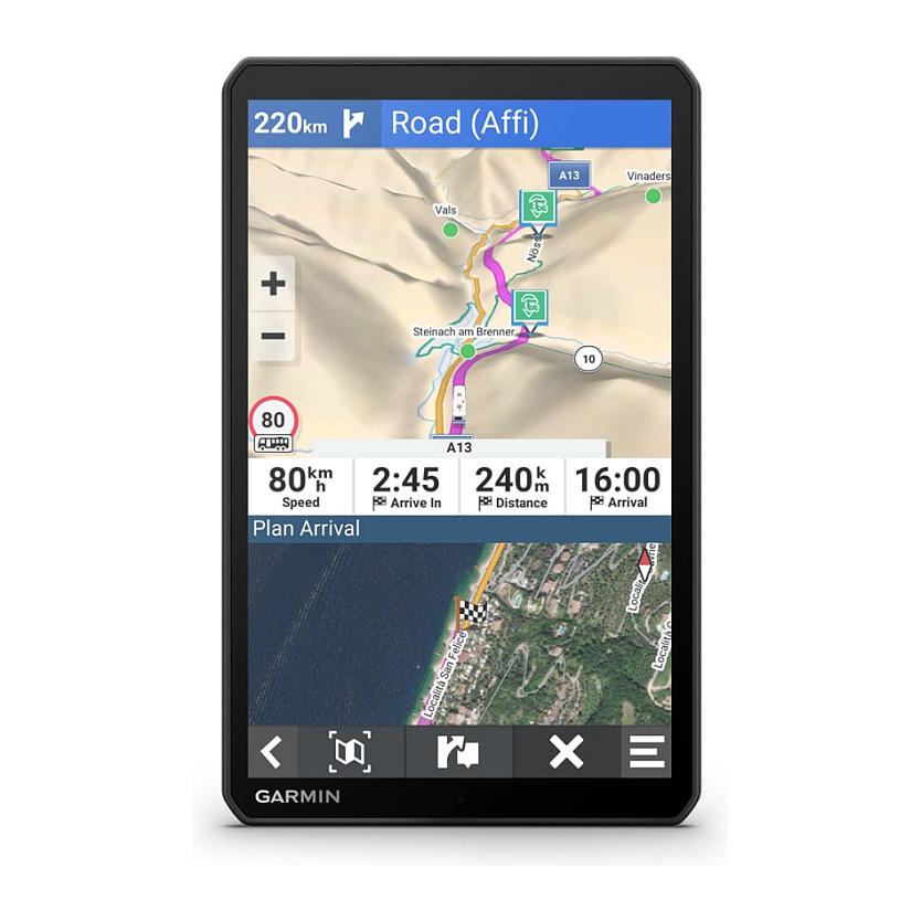 Navigacion Garmin Camper 895 MT-D / 010-02748-10 / 8" / IPS TFT Touch / 1280 × 800 / GPS + Galileo / Bluetooth / Wi-Fi – Zezë - 2