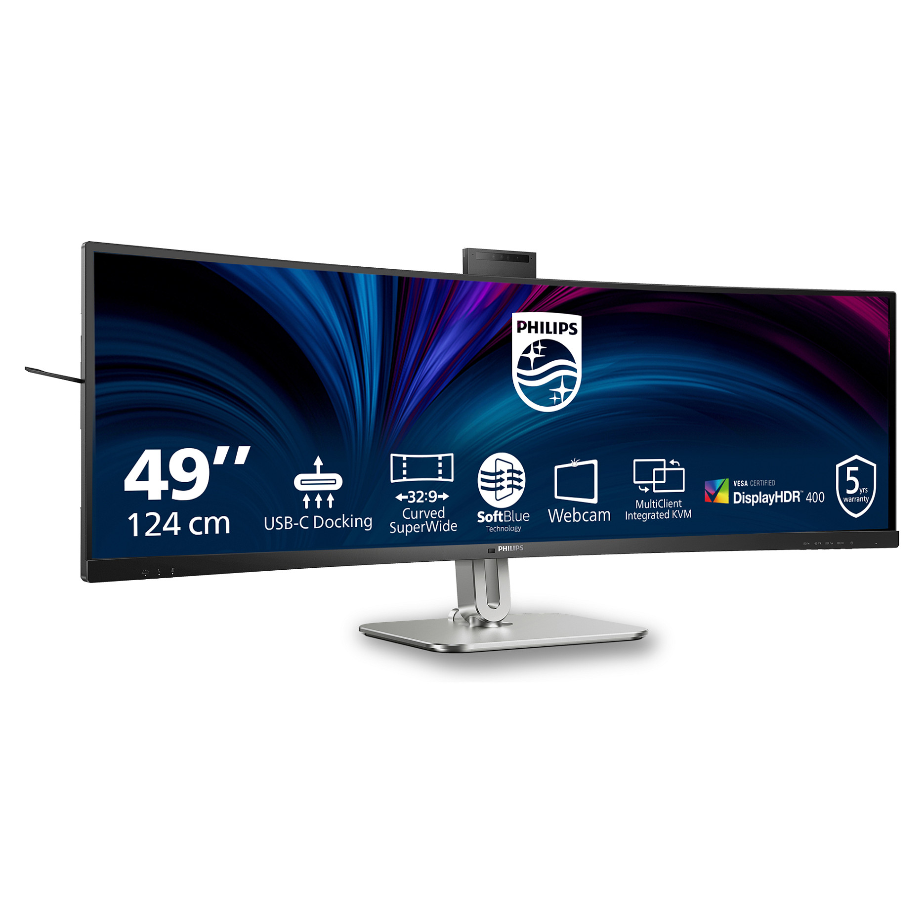 Monitor Philips 49B2U6900CH / 48.8" / 5120x1440 / 75Hz / 4ms / VA / i zi - 3
