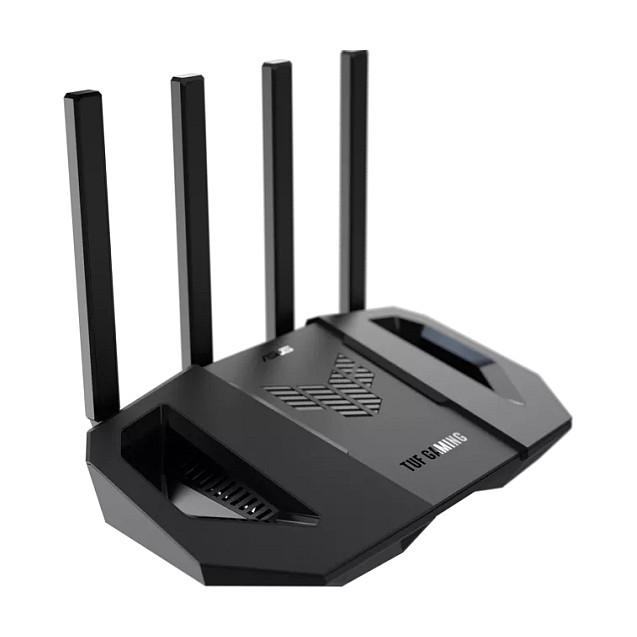Ruter Gaming ASUS TUF-BE3600, Wi-Fi 7 BE3600 Dual-Band, 1x 2.5GbE WAN/LAN, 4x Gigabit Ethernet, USB 3.2, AiMesh, VPN - Zezë - 3