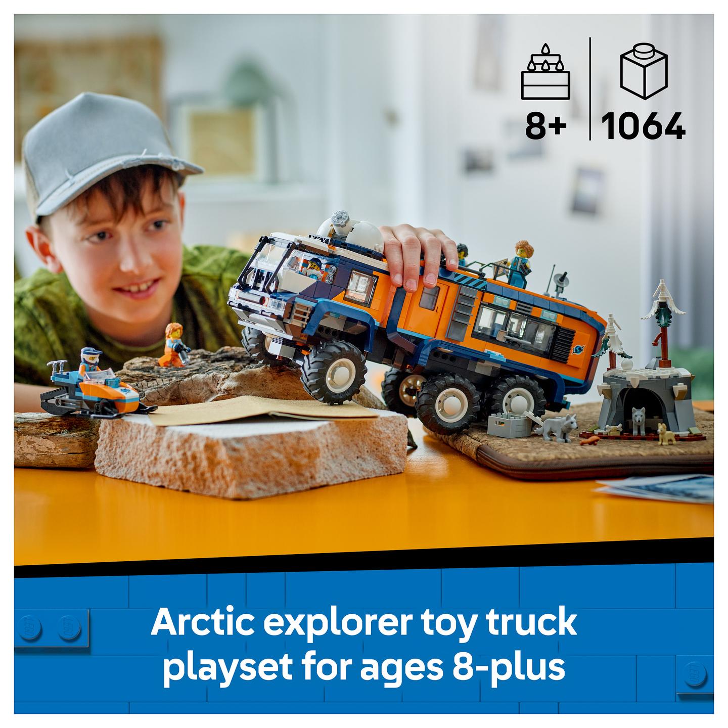 LEGO City Arctic Explorer Science Lab Truck - 19