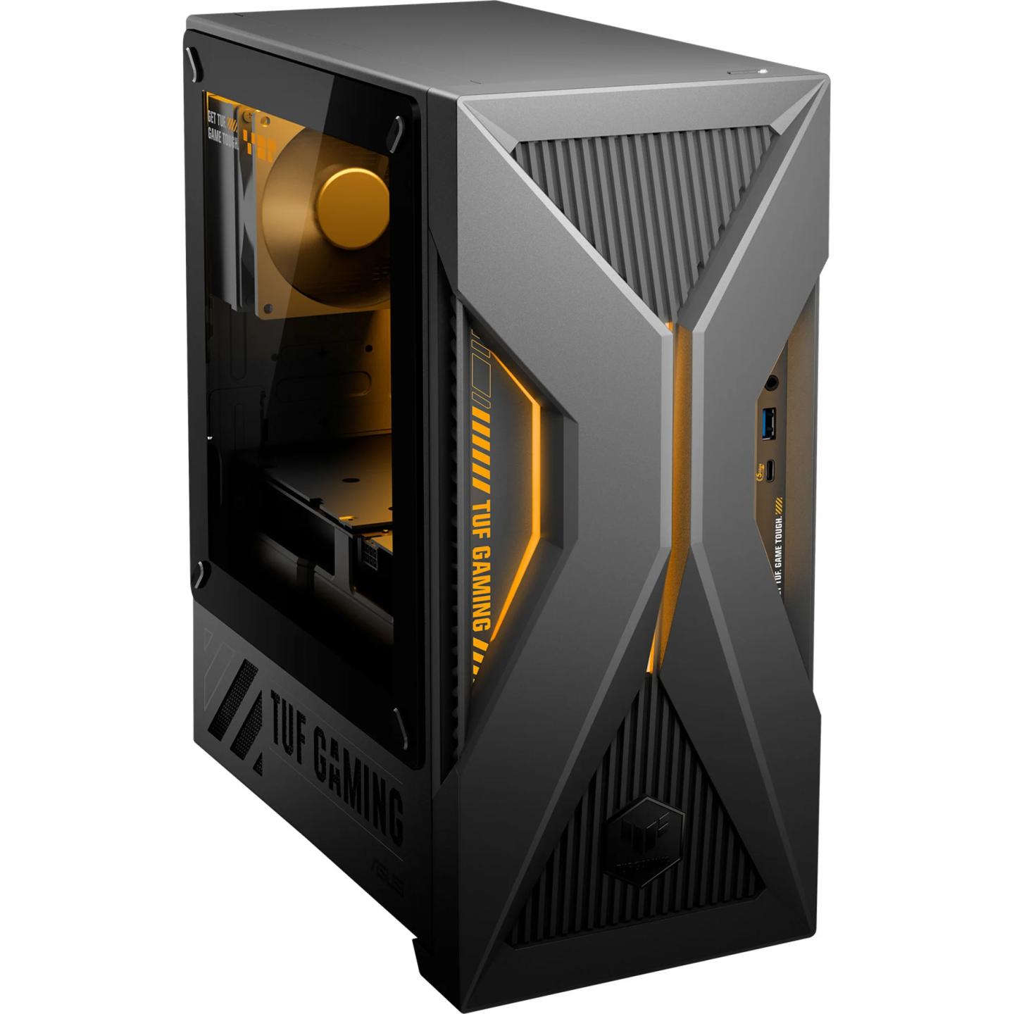 Kompjuter Gaming ASUS TUF Gaming T500 T500MV-07240H242W, Core 7 240H, 32GB DDR5, 1TB, RTX 5060 Ti 8GB - Hiri - 3