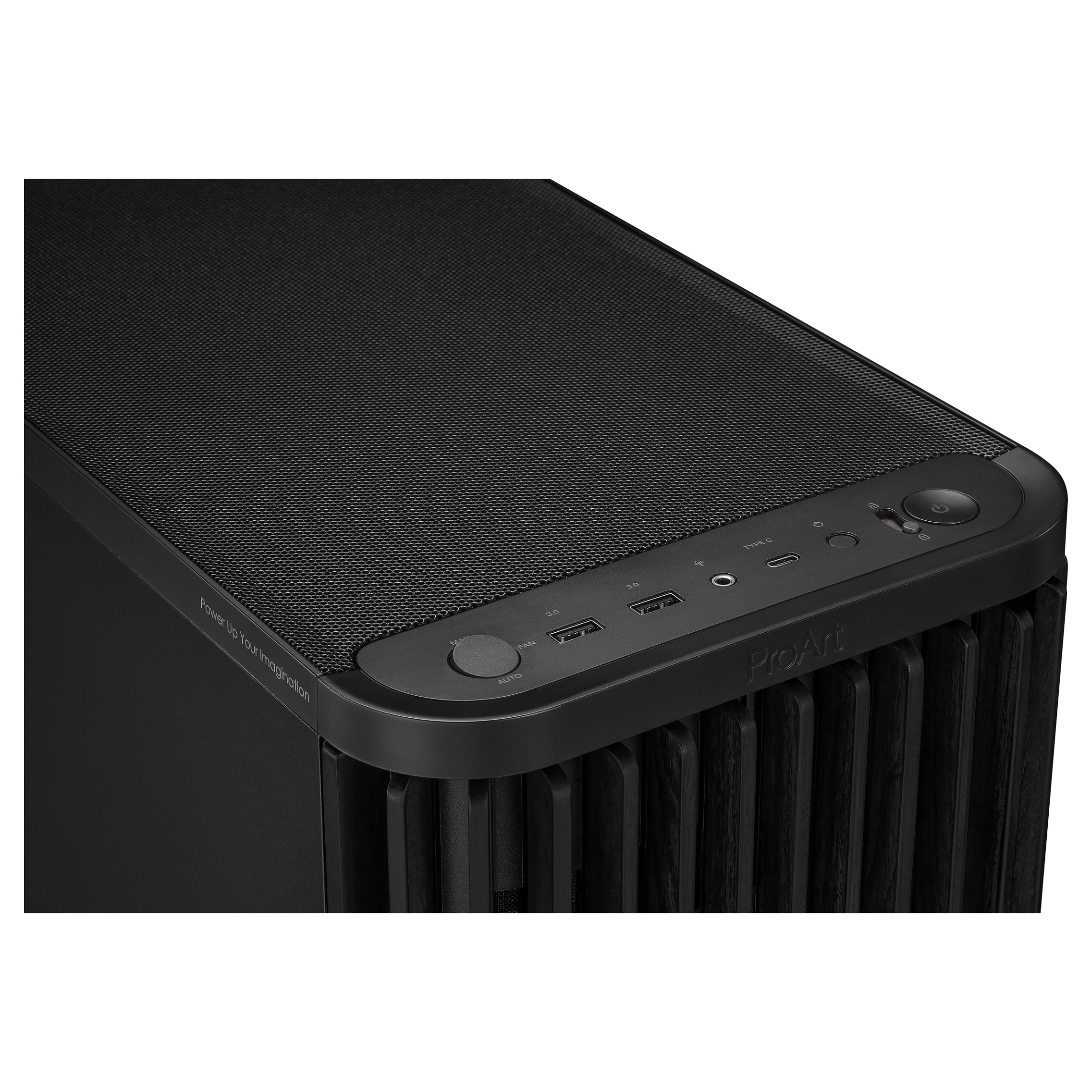 Kasë Asus ProArt PA401 Wood Metal PWM -Zezë - 6