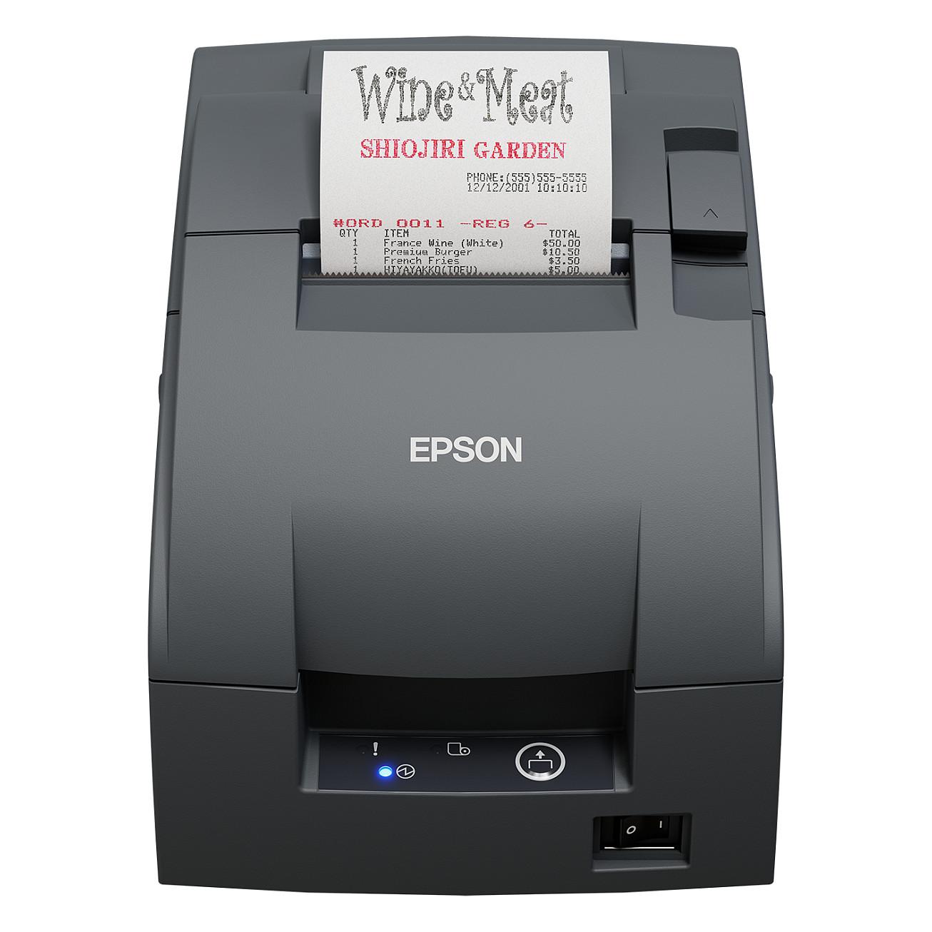 Printer Epson TM-U220IIB, Dot Matrix, 9-Pin, 8.8 lps, Ethernet, Autocutter - Zezë