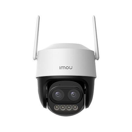 Kamerë Sigurie IP CCTV Imou Cruiser Z, 5MP, 3K, 2.8mm + 12mm, Zoom 12×, Wi-Fi, 355°, IP66 - Zezë/Bardhë