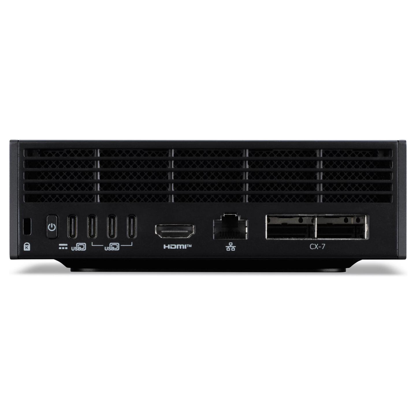 Mini Kompjuter Acer Veriton VGN100, GB10 Grace Blackwell, 128GB LPDDR5X, 2TB, NVIDIA Blackwell - Zezë - 6