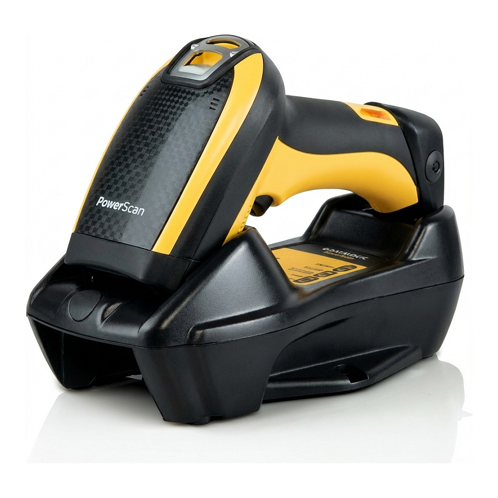 SCA Datalogic Barcode-Scanner PowerScan PM9100 USB RS232 KBW 1D 433MHz IP65 - 1