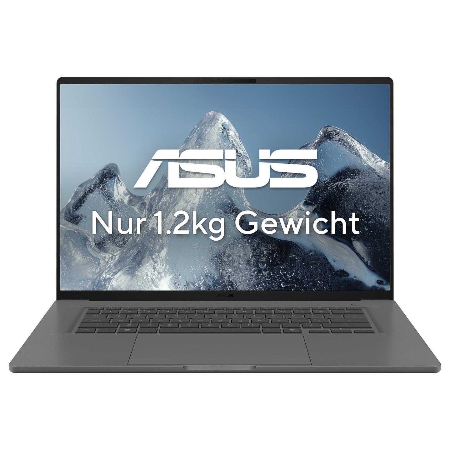 Laptop ASUS Zenbook A16 UX3607QA, Snapdragon X X1-26-100, 16GB DDR5X, 512GB, 16" WUXGA OLED, Qualcomm Adreno - Hiri - 1