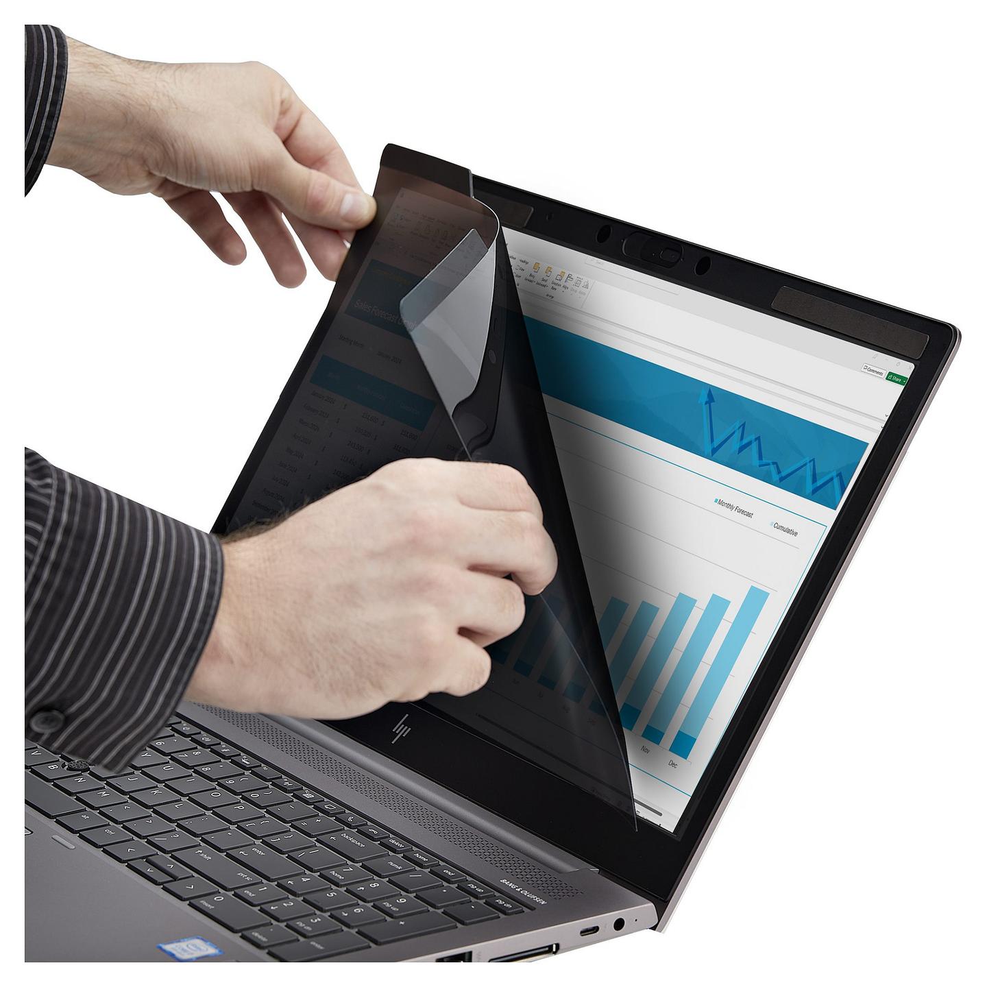 Filtër Privatësie StarTech.com 161LM-PRIVACY-SCREEN, 16", 16:10, ±30°, Microlouver - Transparent - 6