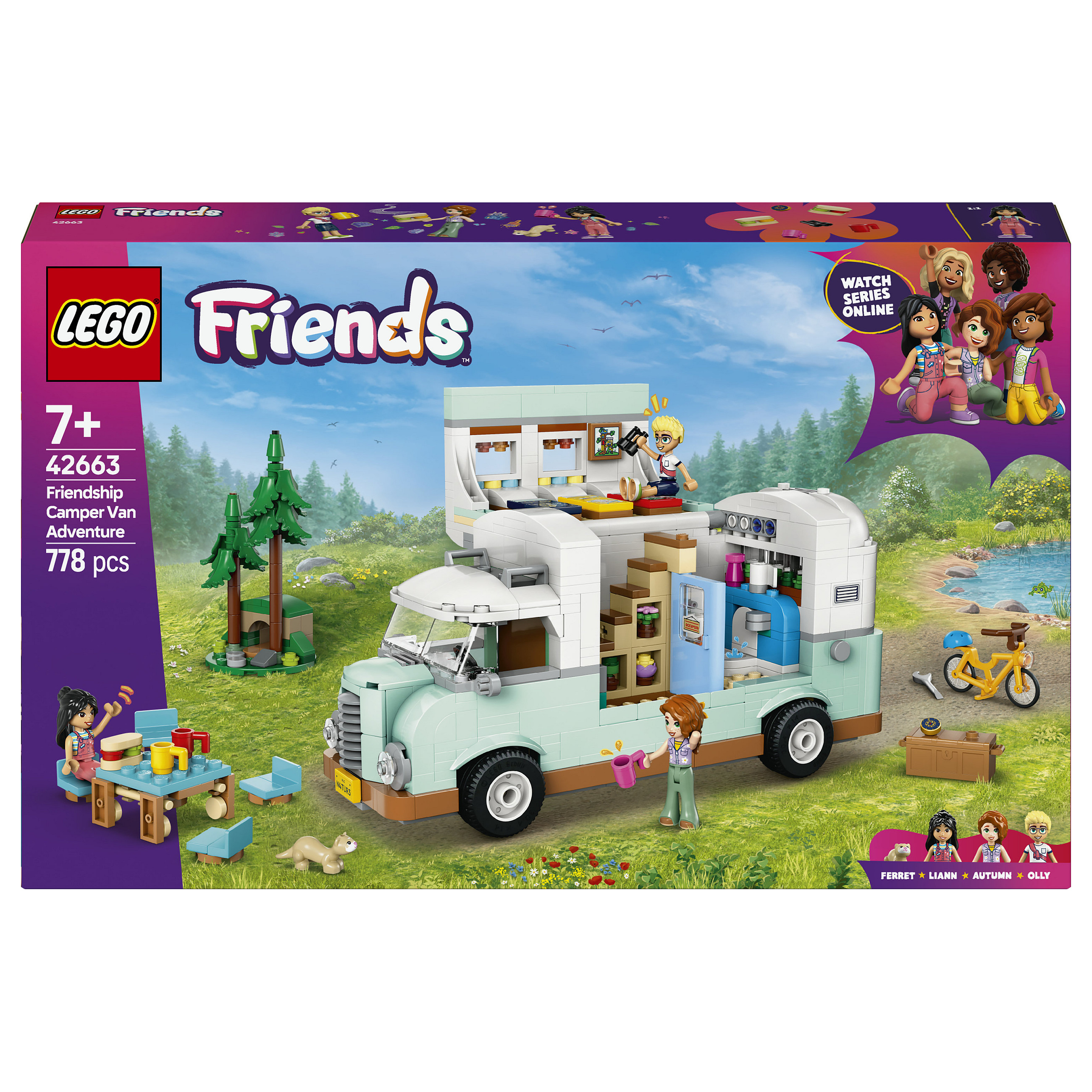 LEGO 42663 Friends Camper Van - 1