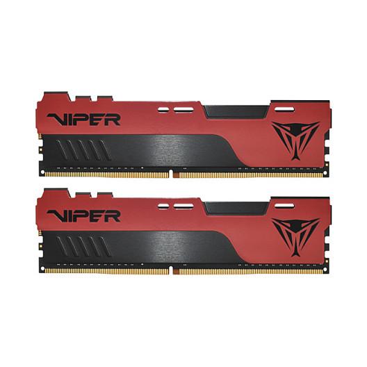 RAM  Memorie DDR4 Patriot Viper Elite II, 32GB (2x16GB), 3200MHz, CL18, 288-pin, 1.35V - Kuqe/Zezë