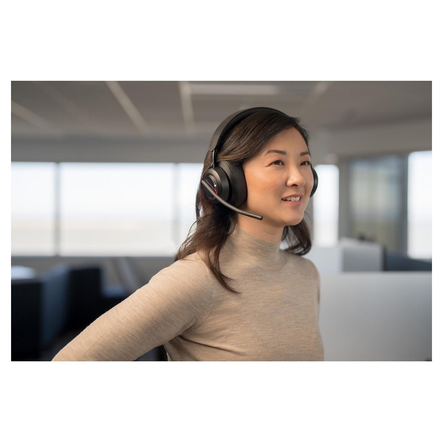 Kufje pa kabllo Kensington H3000 / Bluetooth 5.2 / Over-Ear / 40mm / Mikrofon / Noise Cancelling - Zezë - 16