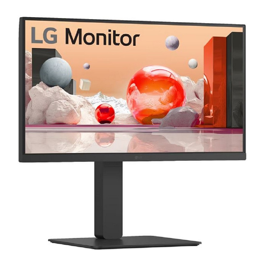 Monitor LG 24BA750-B / 23.8" / Full HD IPS / 100 Hz / 5 ms / HDMI + DisplayPort / USB-C 65W + RJ45 – Zezë - 2