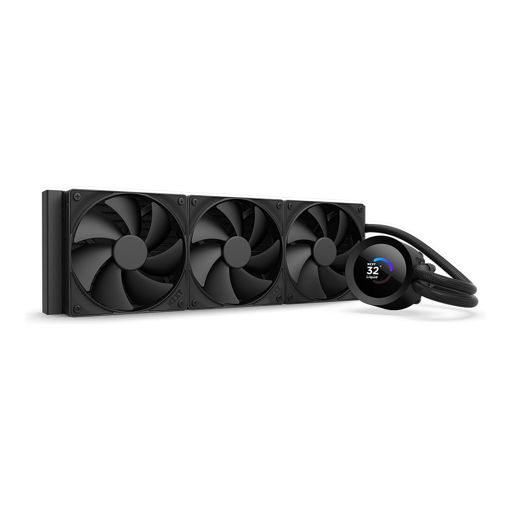 Ftohës për Procesor NZXT Kraken Plus 360 / 360mm / AIO / RGB / LCD - Zezë