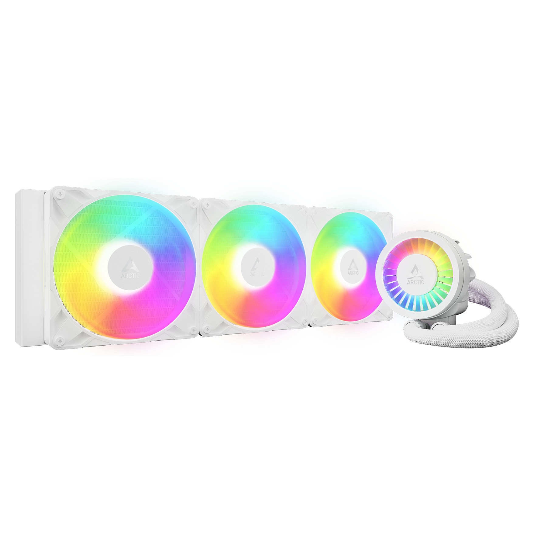 Ftohës për Procesor Arctic Liquid Freezer III Pro 420 mm A-RGB e bardhë - 1