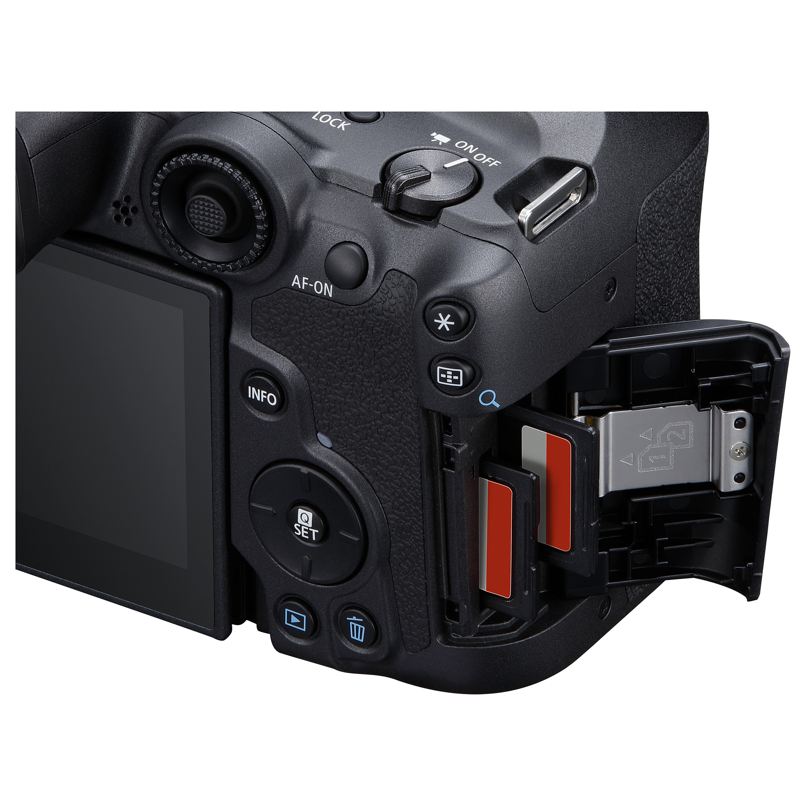 Kamerë digjitale Canon EOS R7 / APS-C / 32.5MP / 4K60p / 651 AF / 15fps / 30fps / RF-S 18-150mm F3.5-6.3 IS STM - Zezë - 2