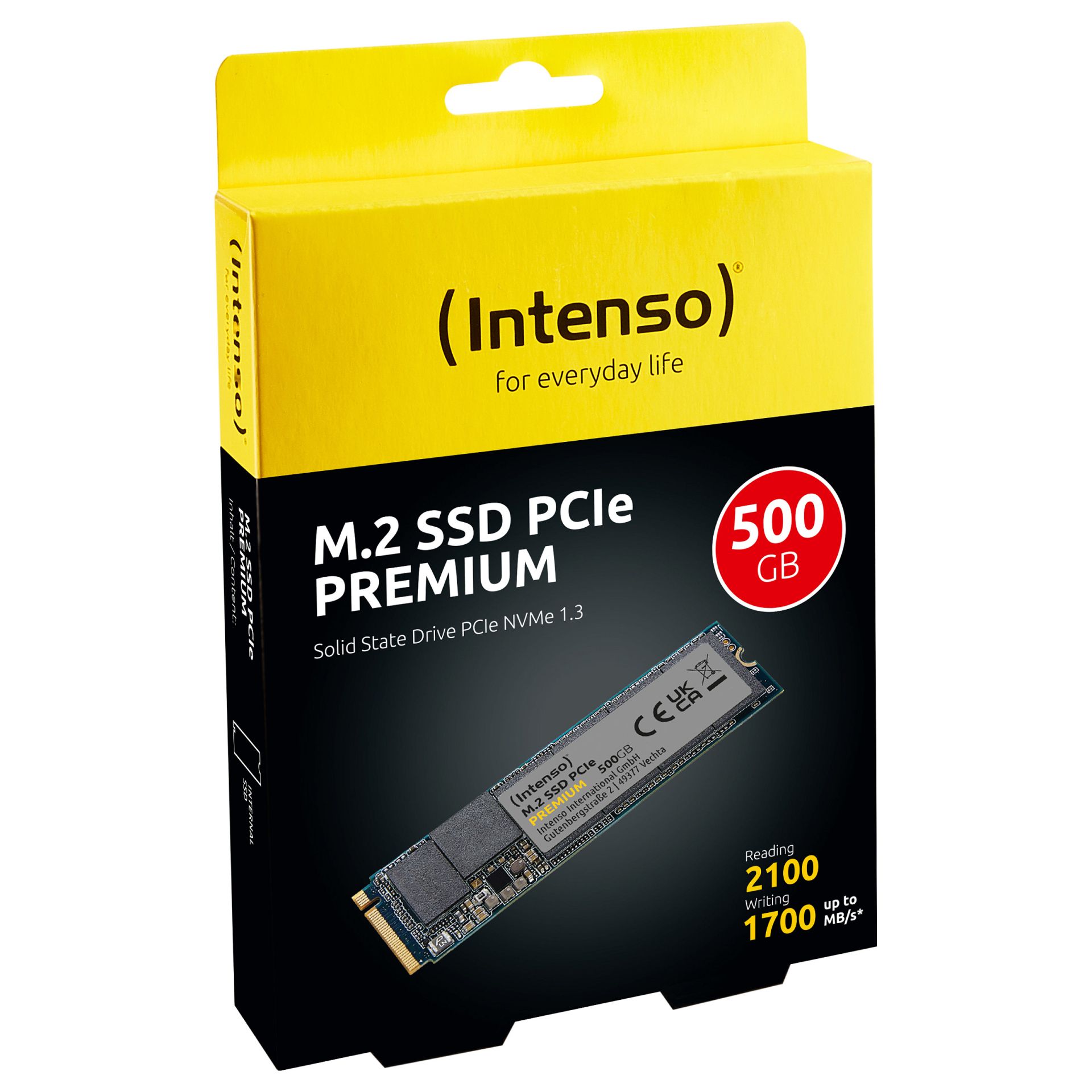 SSD M.2 500GB Intenso Premium NVMe PCIe 3.0 x 4 - 3