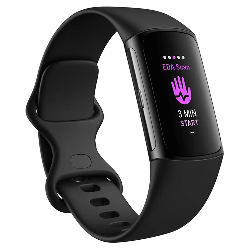 Monitorues shëndeti Fitbit Charge 6 Wearable GA05183-EU / AMOLED / GPS / SpO₂ / NFC / Bluetooth / 7 Ditë Bateri - Zezë