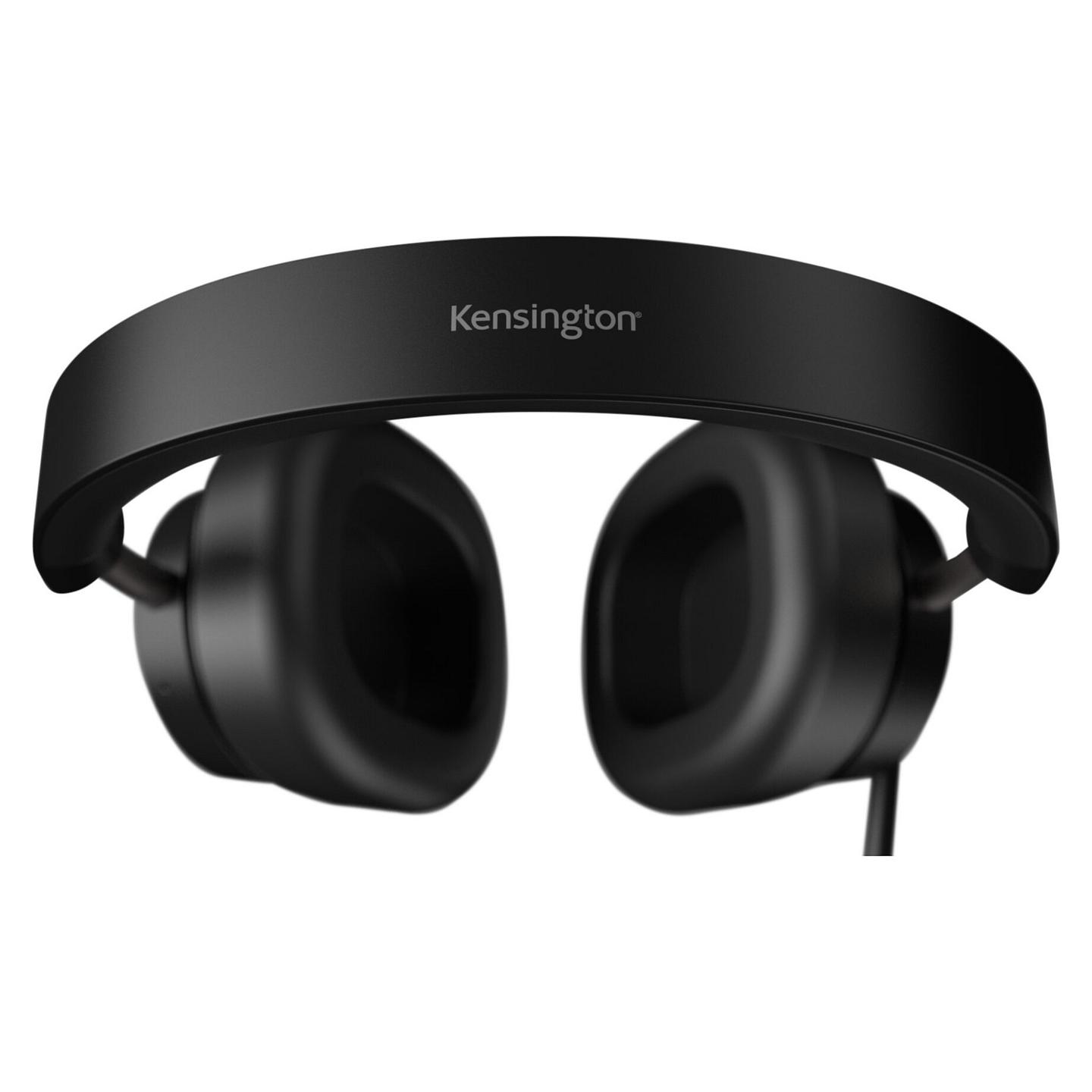 Kufje pa kabllo Kensington H3000 / Bluetooth 5.2 / Over-Ear / 40mm / Mikrofon / Noise Cancelling - Zezë - 4