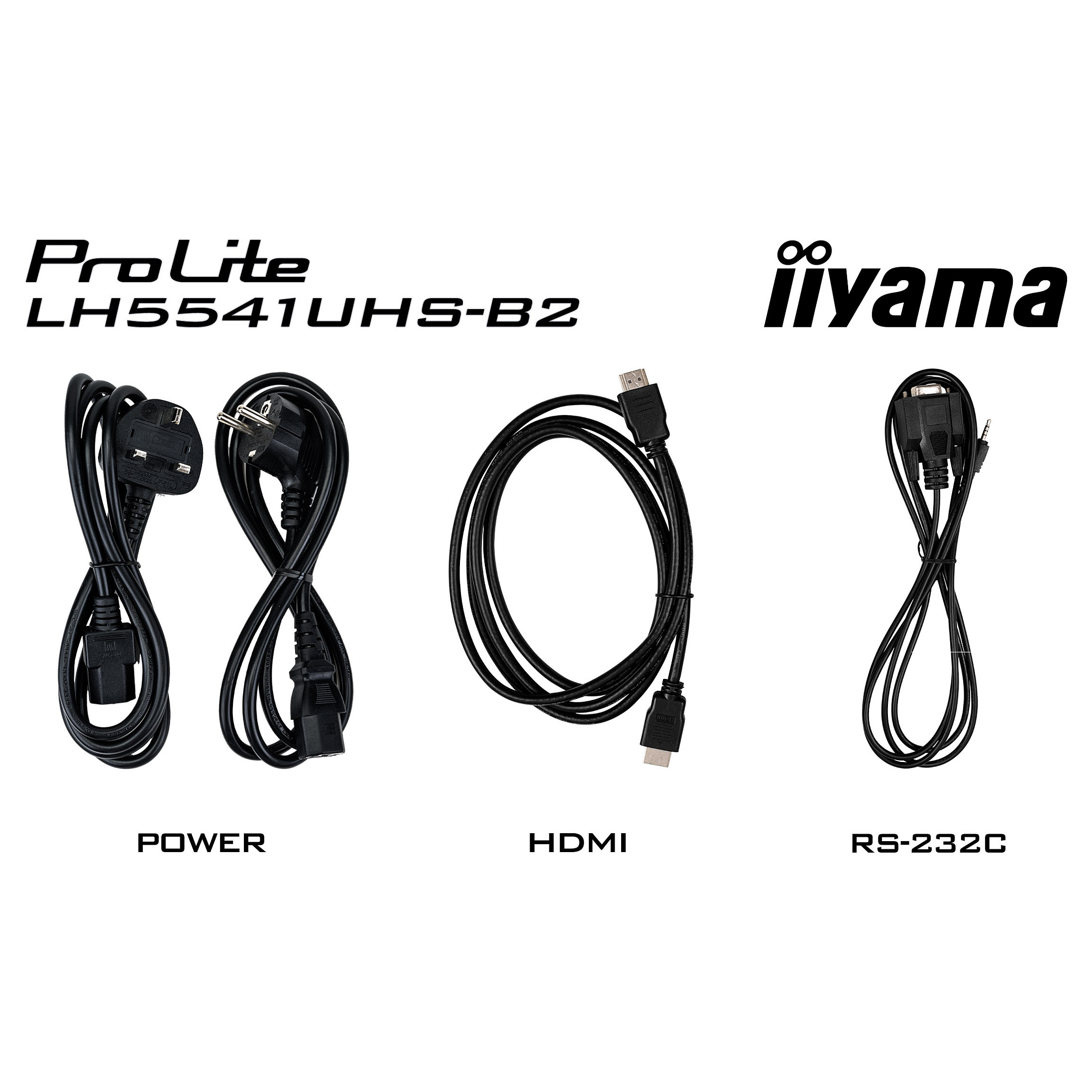 Ekran Prezantues iiyama LH5541UHS-B2 / 55″/ 4K Ultra HD LCD / 60Hz / 8ms / HDMI + DVI + VGA + USB - Zezë - 17