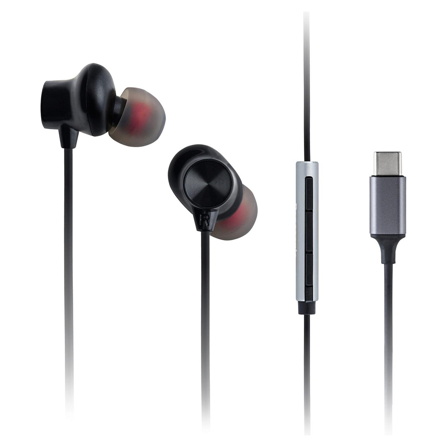 Kufje me kabllo Panasonic RP-TCM225DEK / USB-C / In-Ear / 20–20.000 Hz - Zezë