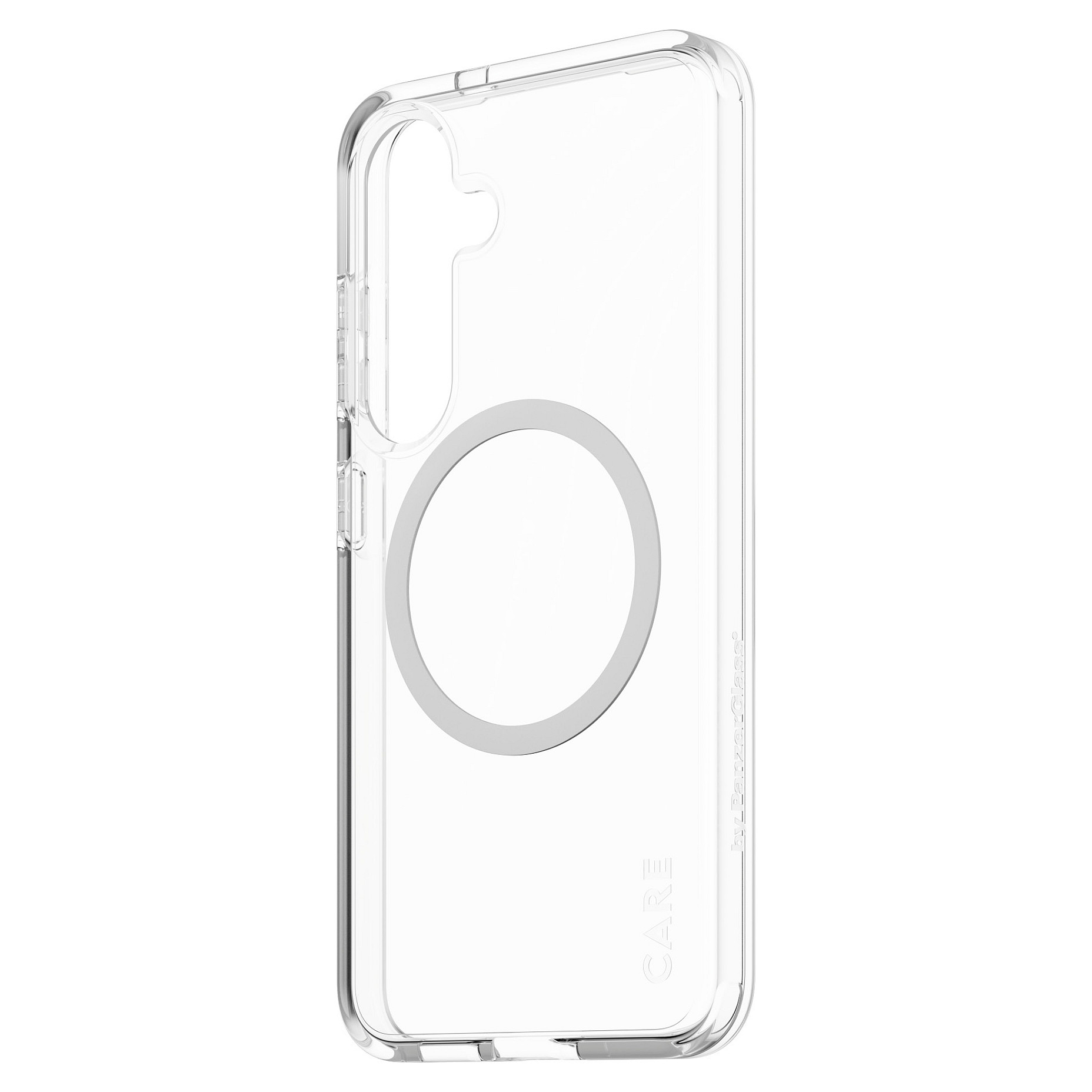 Aksesorë për telefon CARE Flagship Case për Galaxy S25 - Transparent / Bardhë - 4