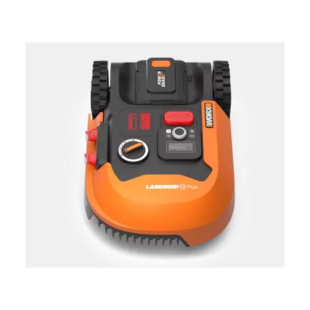 Kositëse Robotike WORX Landroid M500 Plus WR165E, deri në 500m², 18cm, 30–60mm, 20V, 2Ah - Zezë/Portokalli - 4