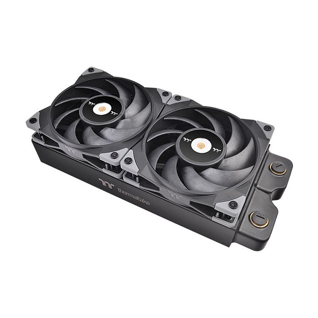 Ftohës për Kasë Thermaltake TOUGHFAN 12 Performance / 120mm / PWM / 500–2000 RPM / 2-Pack - Zezë - 5