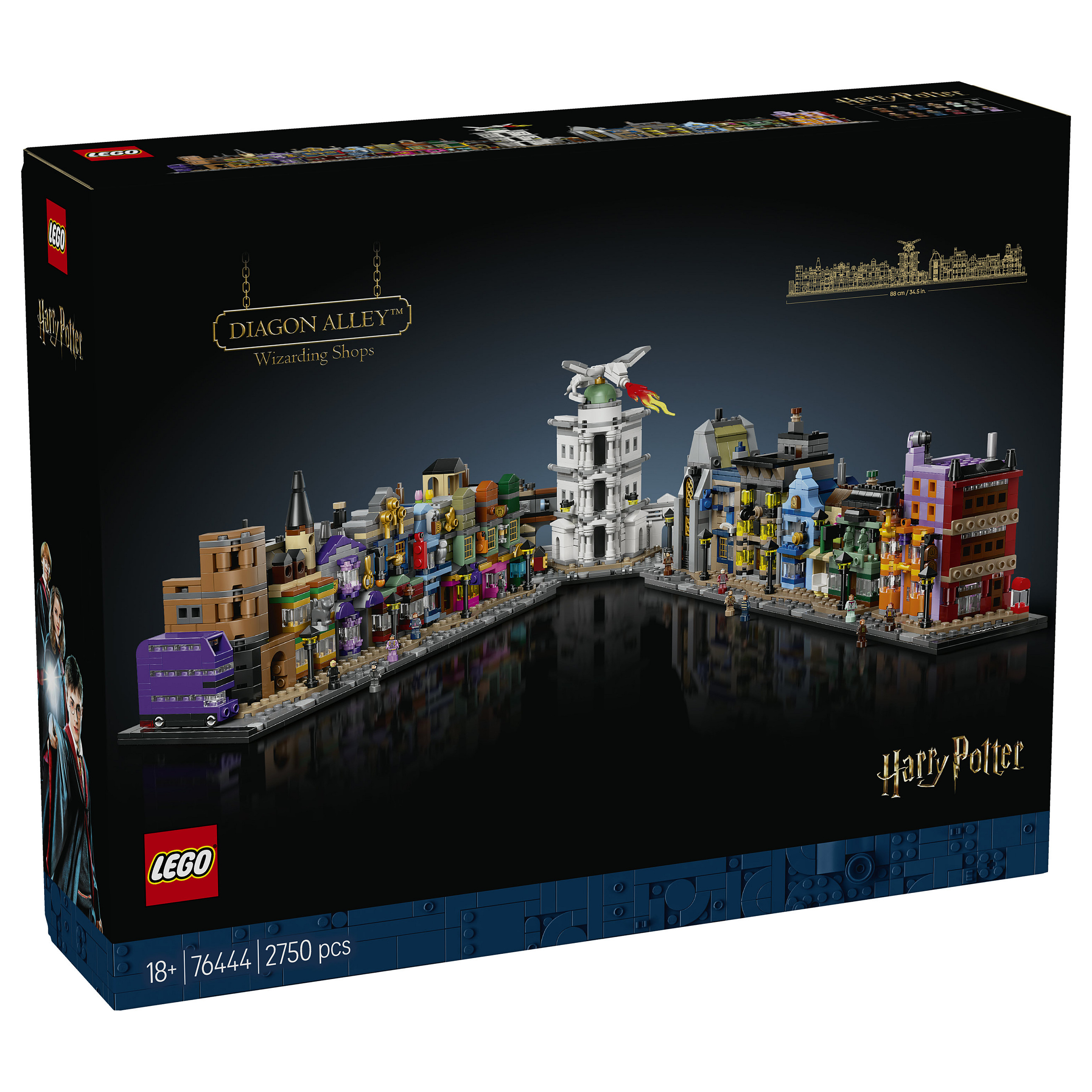 LEGO Harry Potter The Magical Shops of Diagon Alley 76444 - 7