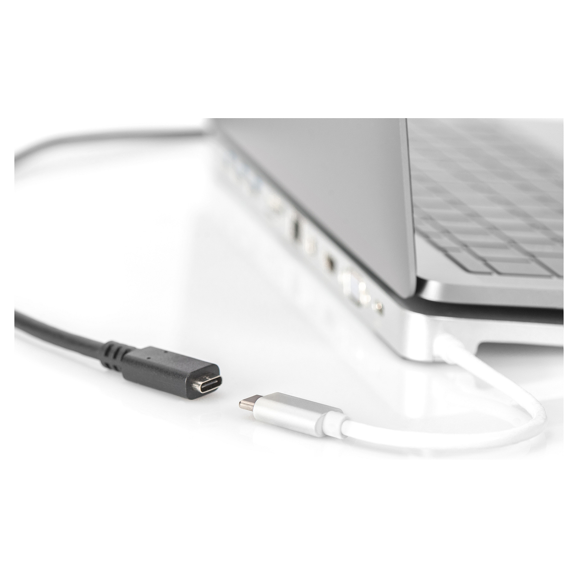 Kabllo USB DIGITUS USB 2.0 Type‑C → Type‑C Male/Female / 2 m – Zezë - 4