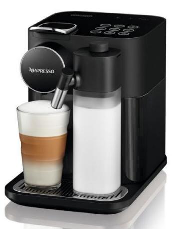 Aparat për kafe De’Longhi Nespresso Gran Lattissima / EN640.B / 19 Bar / 9 Receta / 1.3L – Zezë