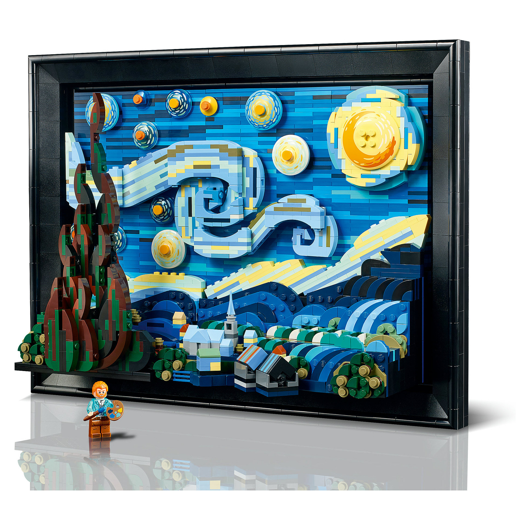 LEGO Ideas Vincent van Gogh – The Starry Night - 2