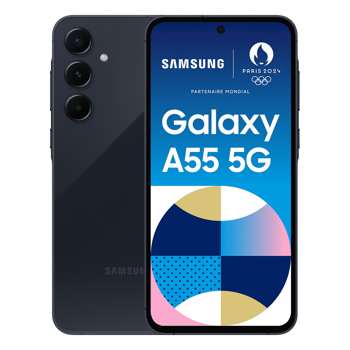 Telefon Android Samsung Galaxy A55 128GB 8RAM EE 5G BE e zezë - 1