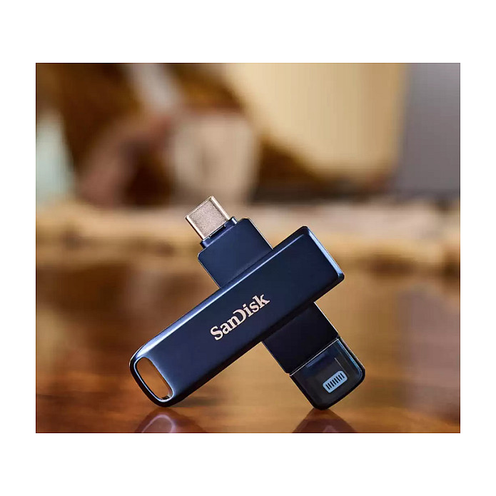 USB Flash Drive STICK SD CARD IXPAND PHONE DRIVE USB TYPE-C - Blu - 5