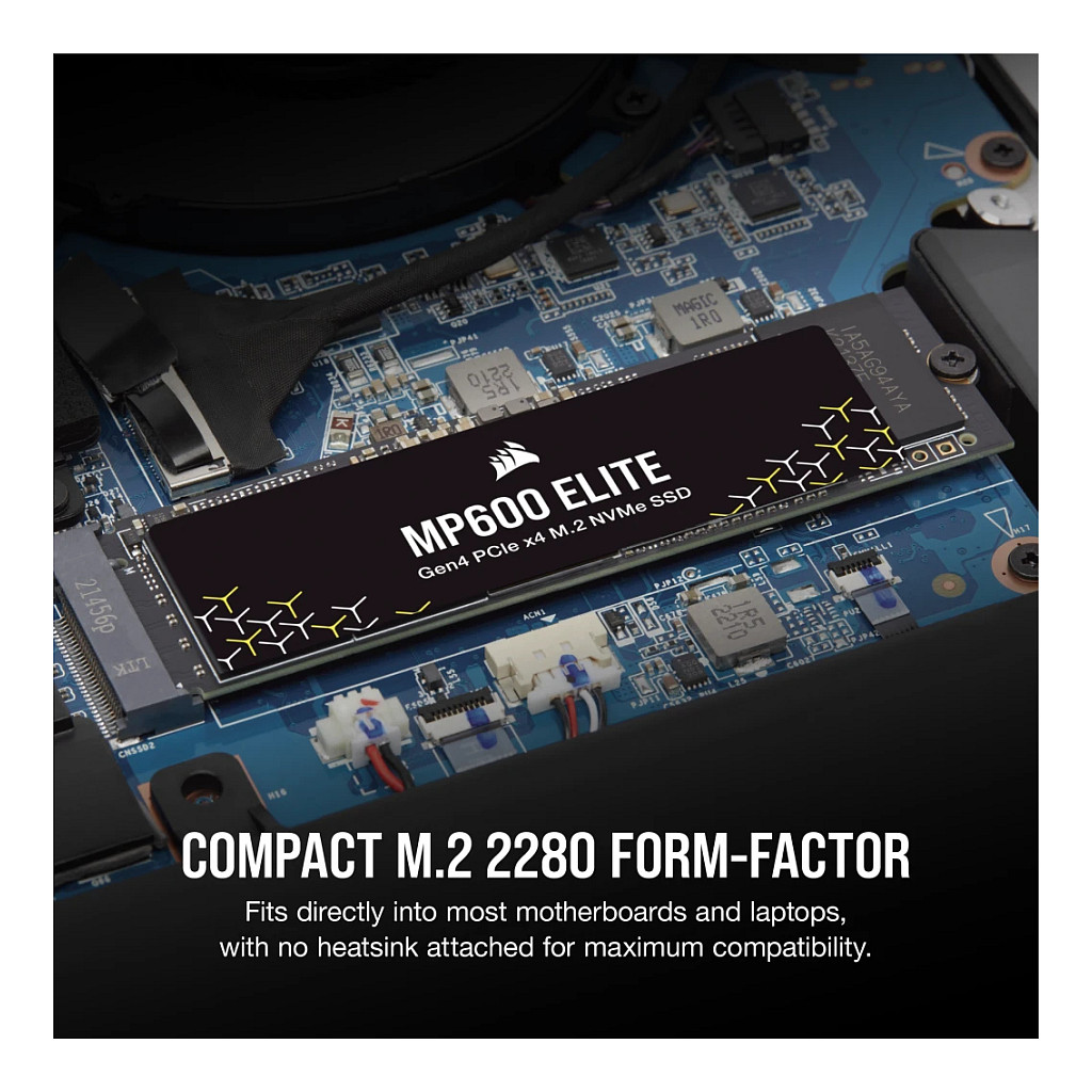 SSD të Brendshëm CORSAIR MP600 ELITE / 1TB / M.2 2280 / PCIe Gen4 x4 / NVMe - 15