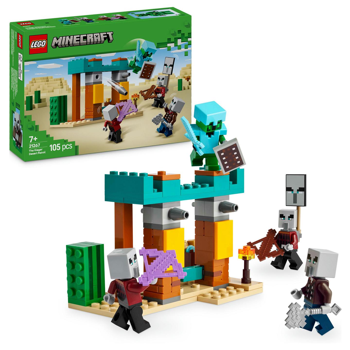 LEGO Minecraft The Illager Desert Patrol - 15