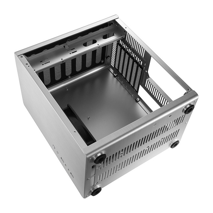Kasë PC Jonsbo RM2 / Midi Tower / ATX / 1x 120mm Fan - Argjend - 5