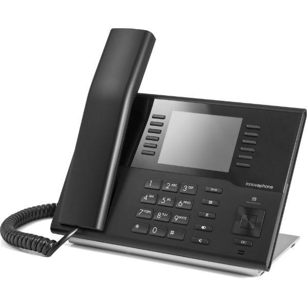 Telefon VoIP innovaphone IP222, 3.5" Ekran me Ngjyra, 2x Gigabit Ethernet, PoE - Zezë - 2